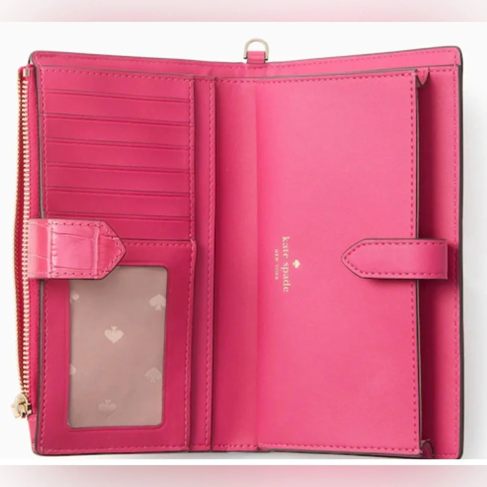 kate spade slim croc